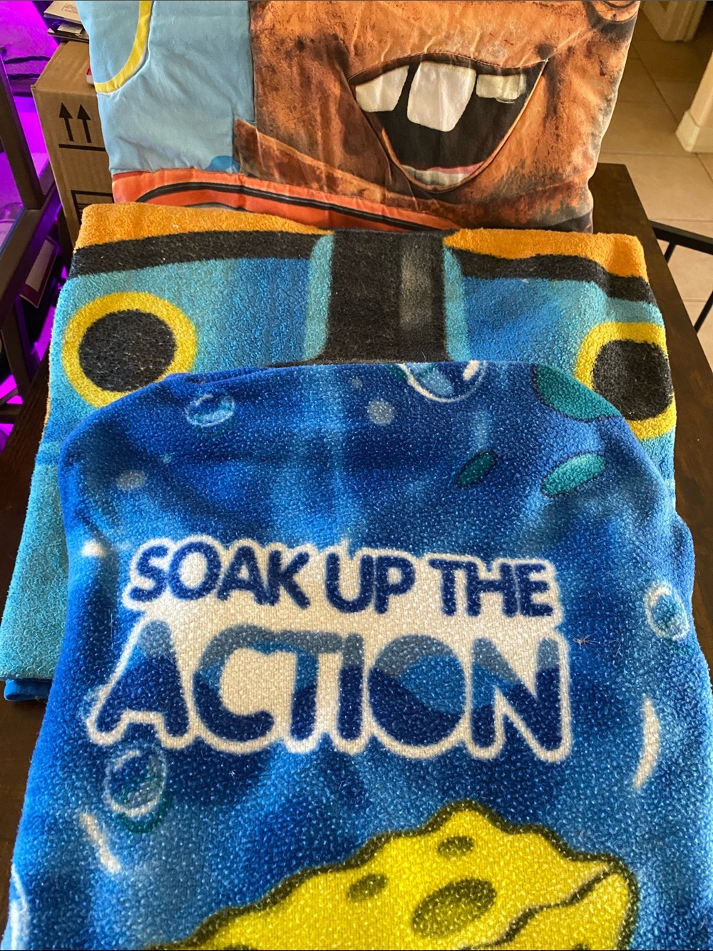 Kids Favorite Cartoon Snuggie, Blanket and Quilt